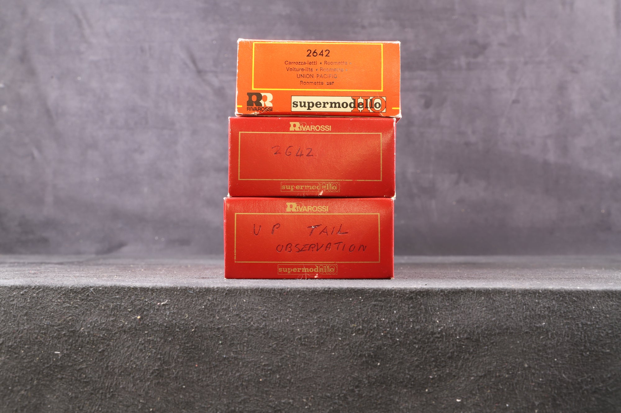 Rivarossi HO Rake Of 3 Overland American Forum Coaches