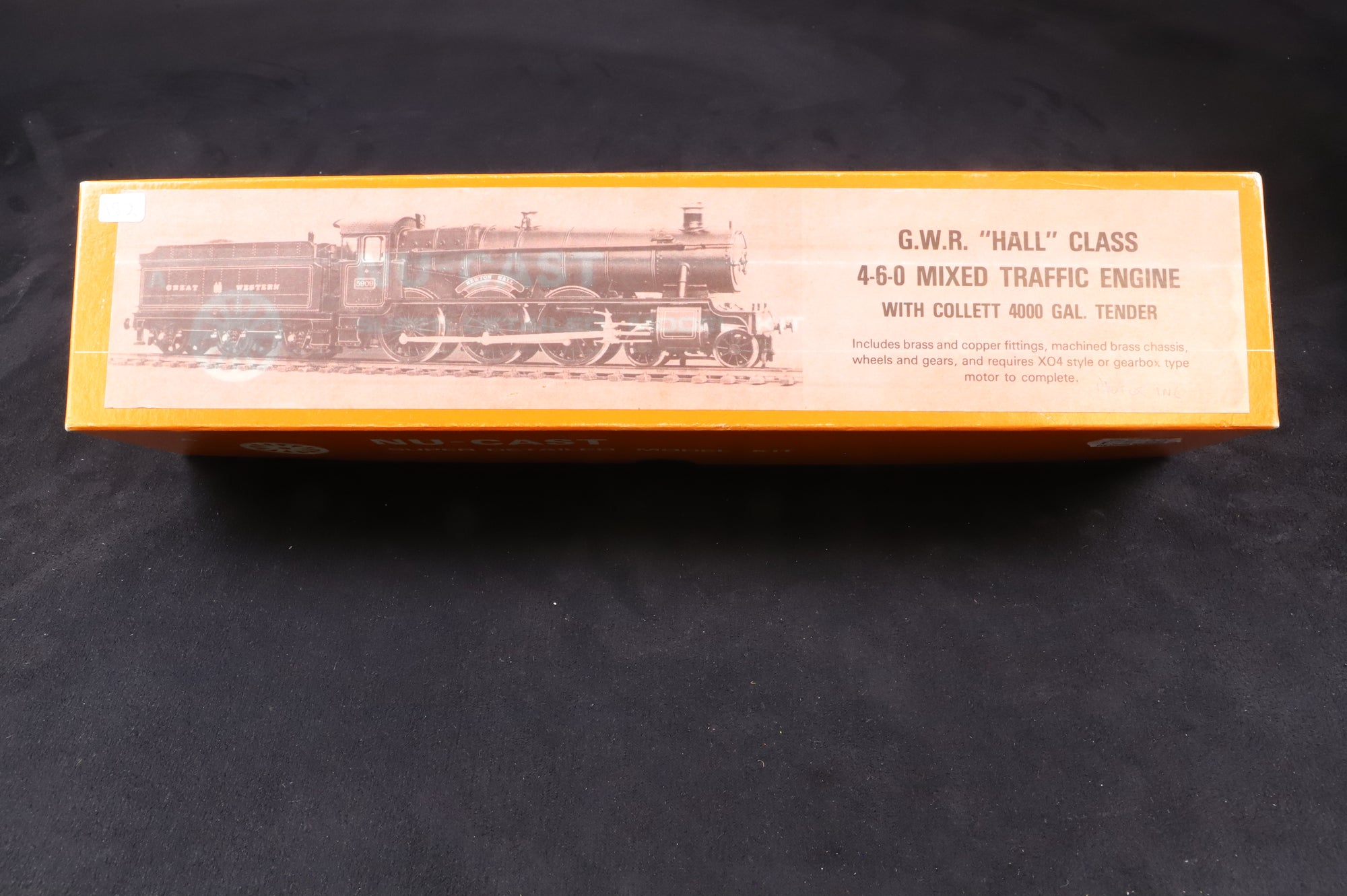 Nu-Cast OO NC268 GWR Hall Class 4-6-0 Super Detailed Kit
