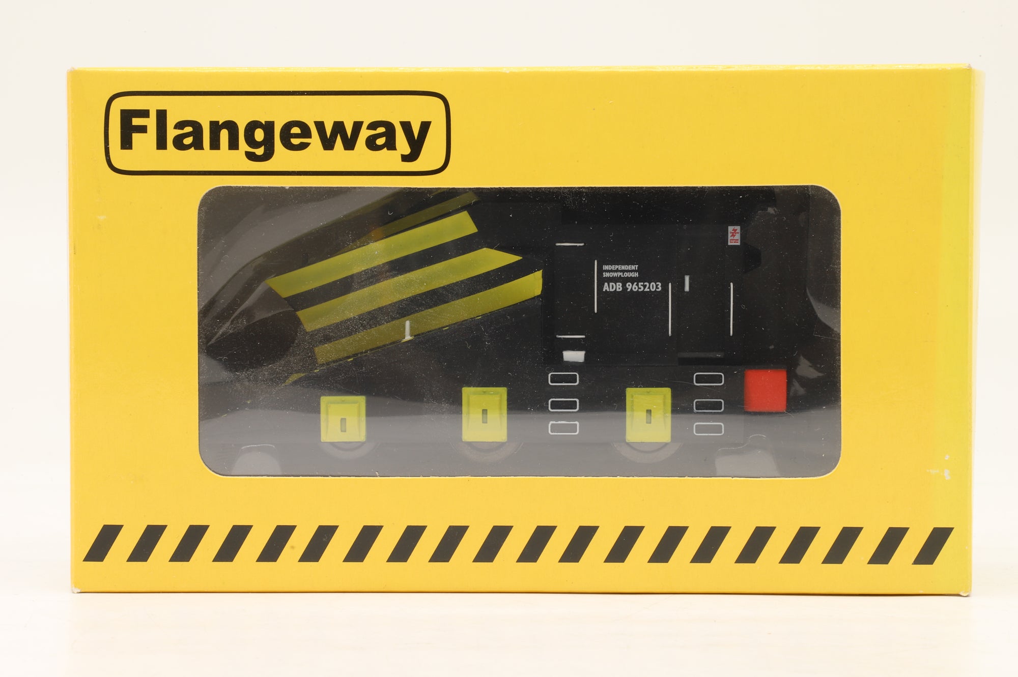 Flangeway OO IS4 BR Independent Snowplough ADB965203 in 1996- BR Black/Yellow