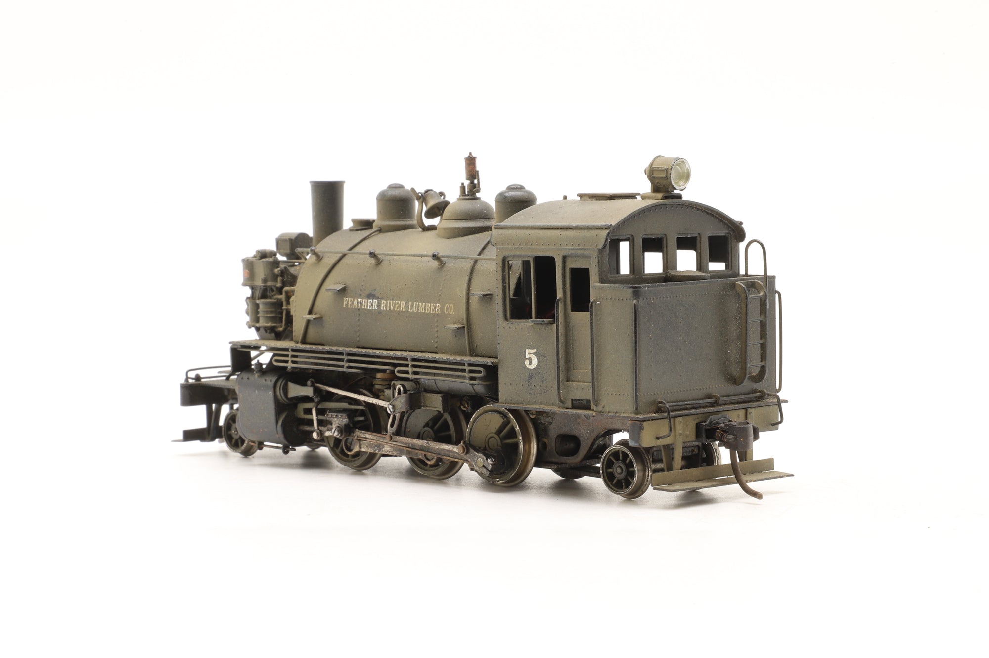 WORKSHOP NorthWest Short Line HO Brass Baldwin Saddle Tank Logging Praire Weathered