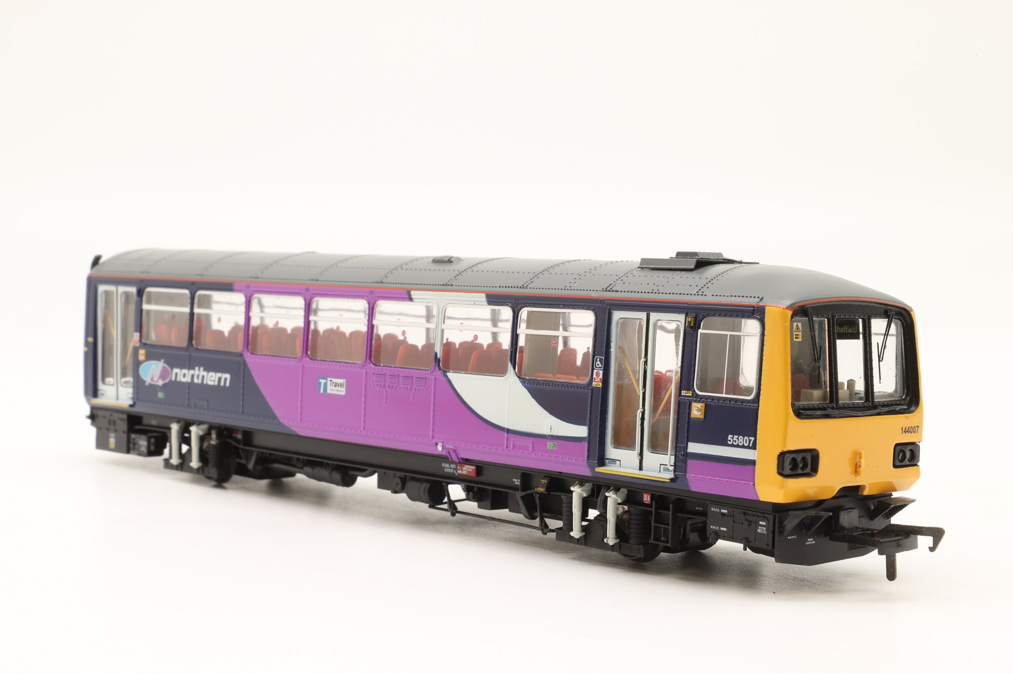 RealTrack OO RT144-112 Class 144 Pacer 2-Car DMU in Northern Livery