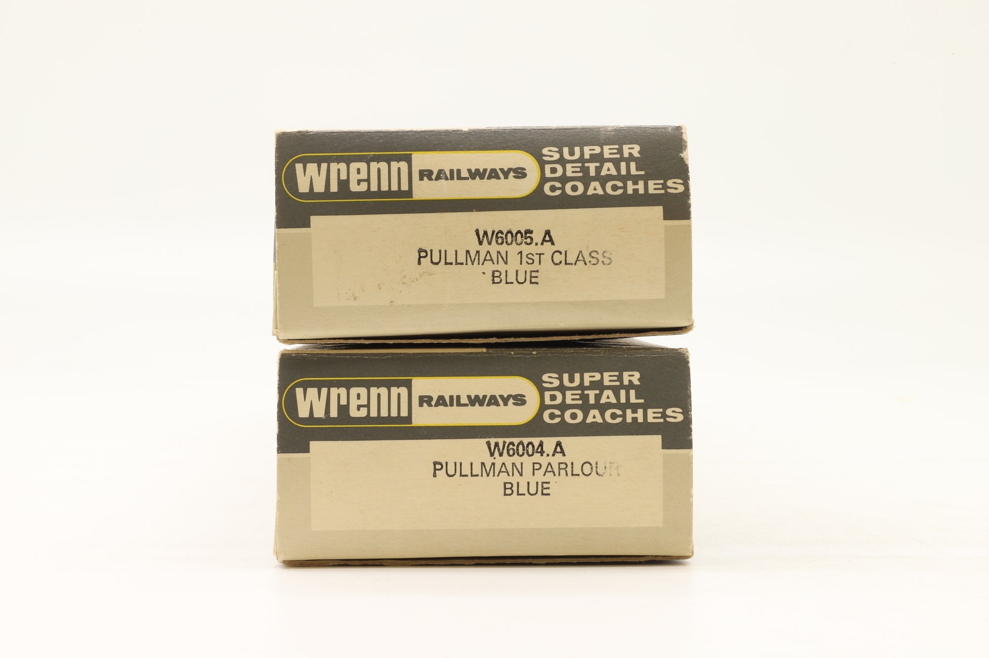 Wrenn OO W6004A/5A Set of 2x Blue/Grey Brighton Belle Pullman Cars