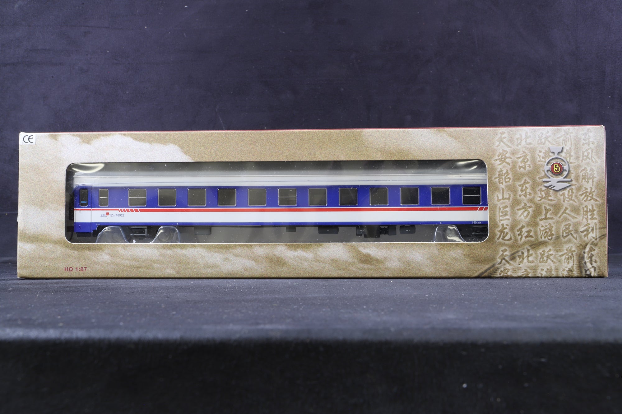 Bachmann HO Rake Of 3 Single Deck Chinese Coaches Inc. CP00203, CP00207 & CP00208