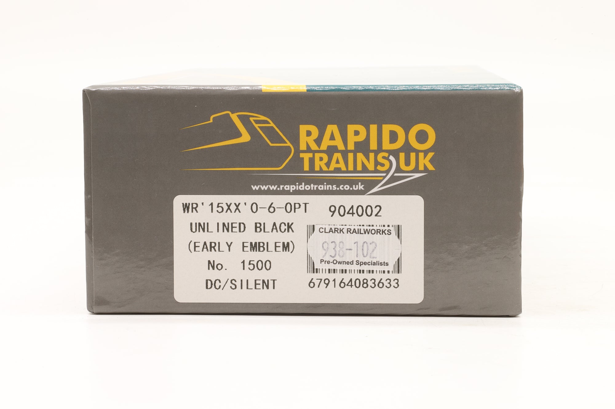 Rapido OO 904002 Class 15xx '1500' BR Black E/C