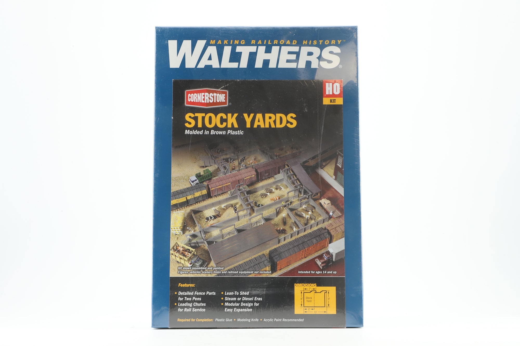 Walthers HO 933-3047 Stock Yards Kit