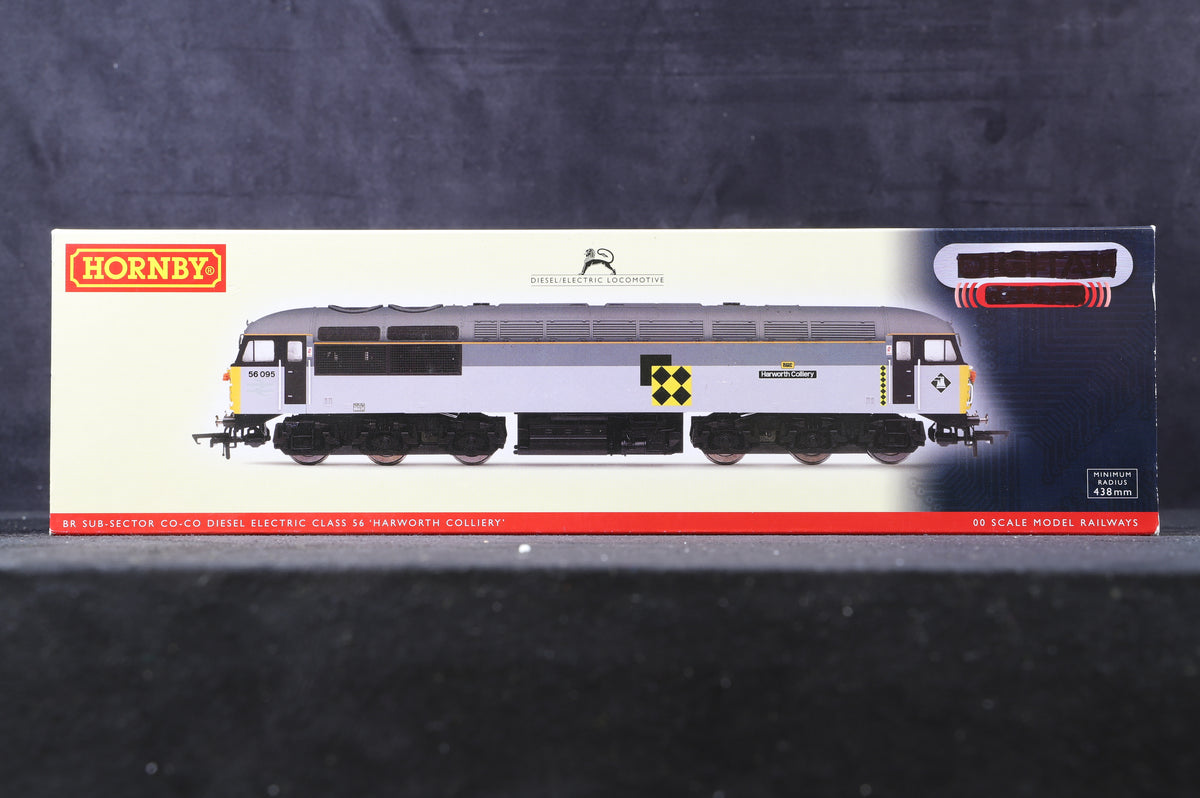 Hornby OO R3033 Class 56 &#39;56095&#39; &#39;Harworth Colliery&#39; BR Sub Sector, DCC Sound Removed