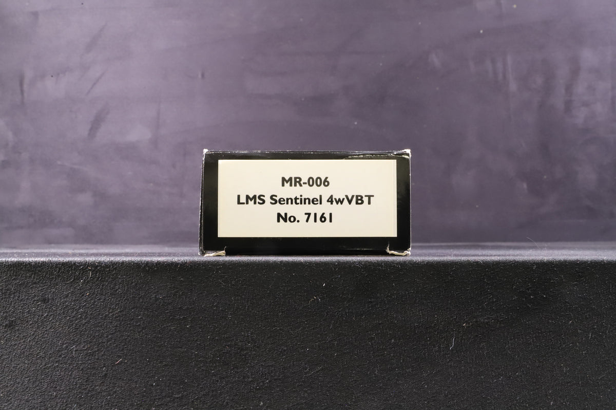 Model Rail MR-006 Sentinel 4wVBT 7161 in LMS Black