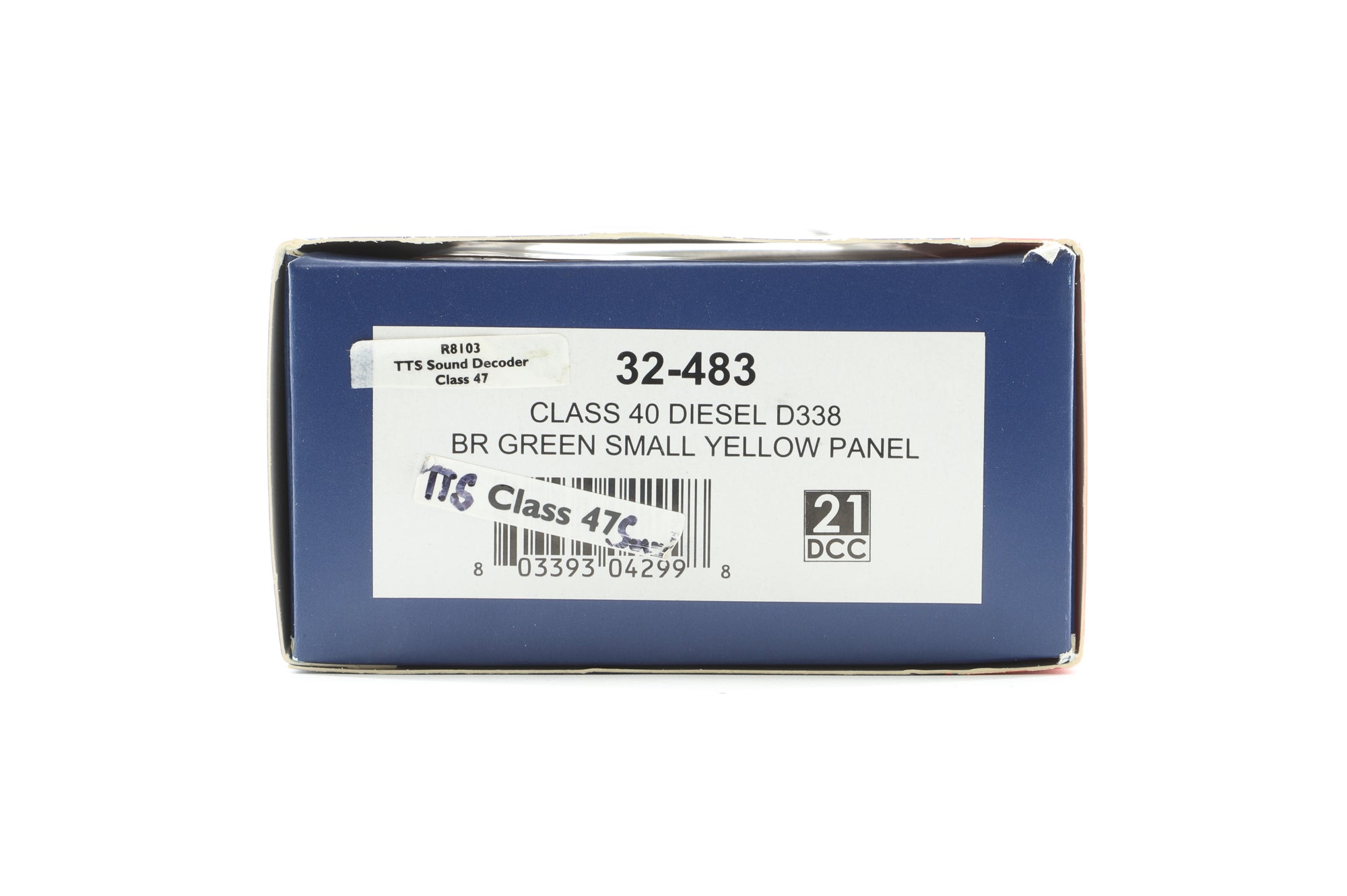 Bachmann OO 32-483 Class 40 'D338' BR Green Small Yellow Panel, DCC Sound