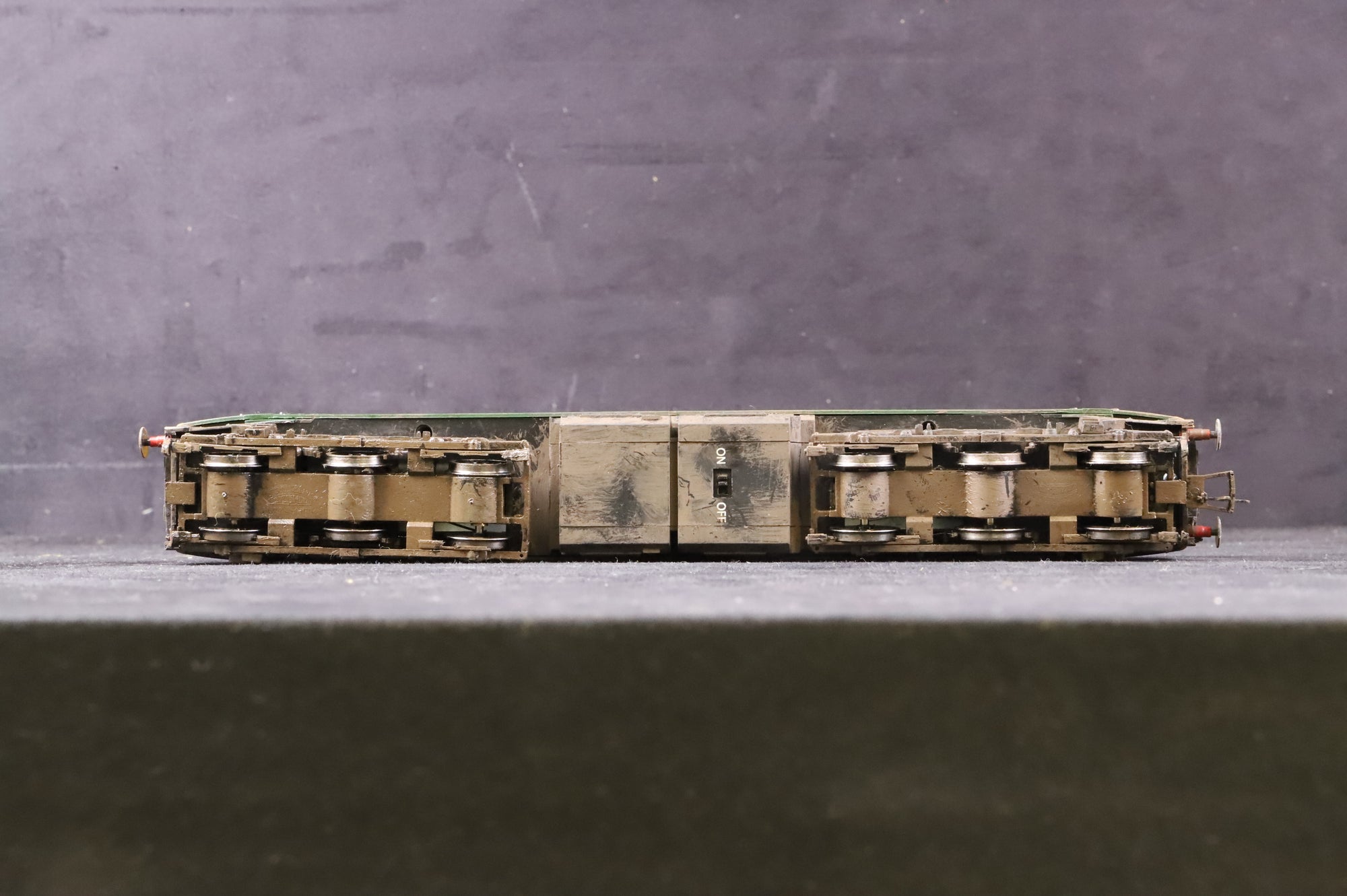 WORKSHOP Bachmann OO 32-801 Class 47 '1756' BR Two Tone Green L/C Repainted & Weathered