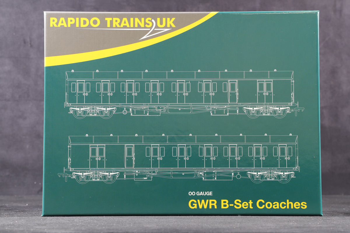 Rapido OO 946010 DIA E140 B Set GWR Post-War Livery &#39;No.6894 &amp; 6895&#39; &#39;Kingham Branch&#39;