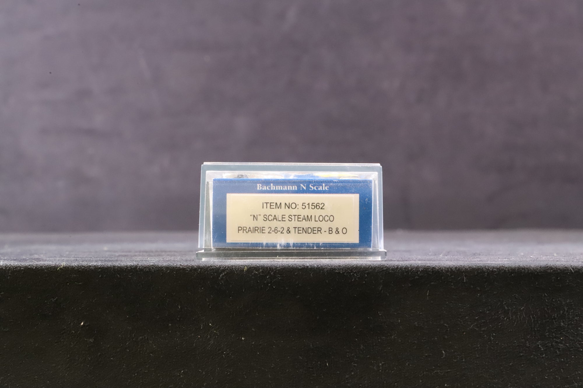 Bachmann N 51562 Praire Steam Locomotive 2-6-2 B&O '9720'