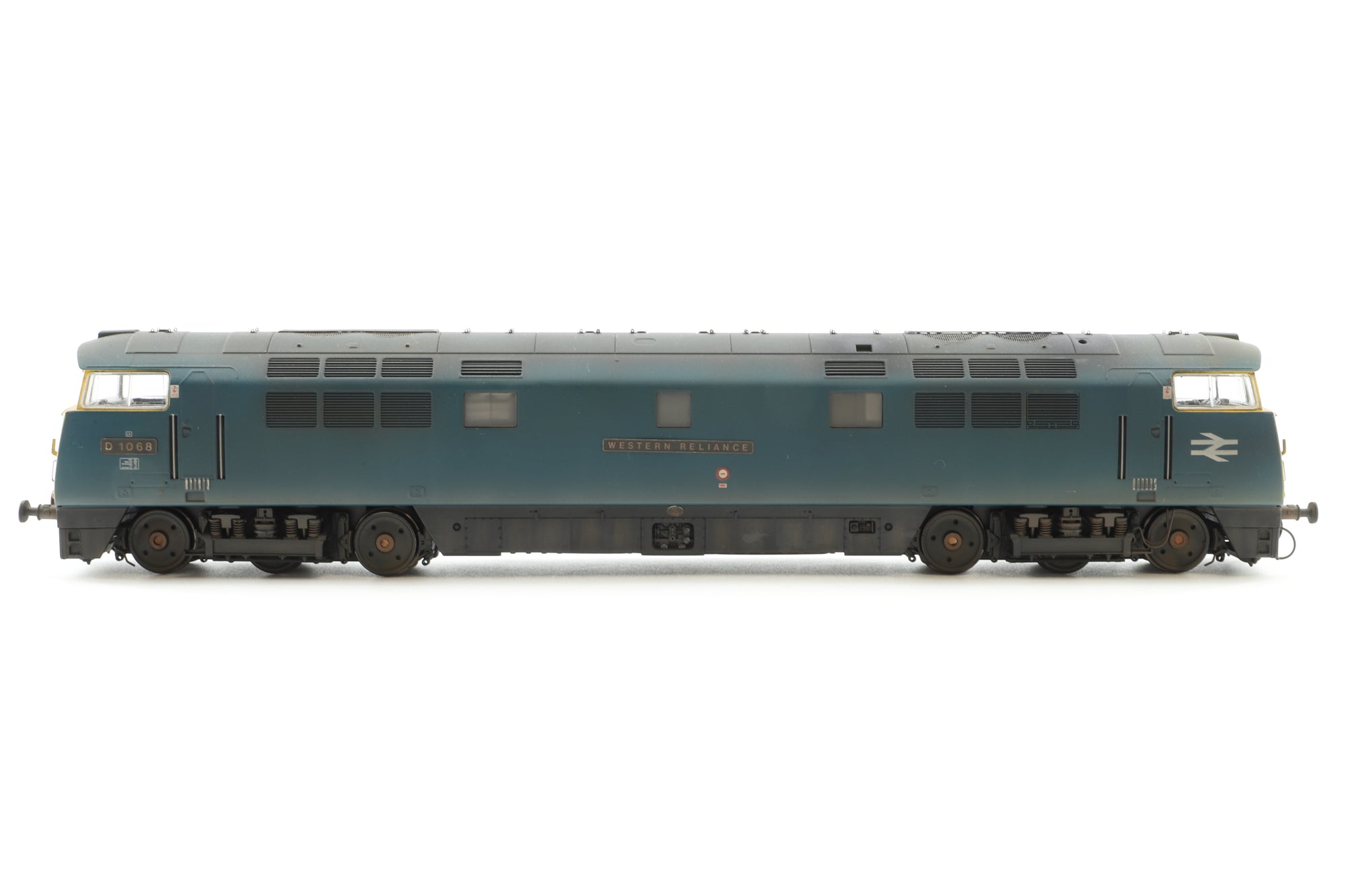 Dapol OO D1003W Class 52 'D1068' BR Blue, Weathered, Western Reliance, Full Yellow Ends, Ltd Ed 120/250