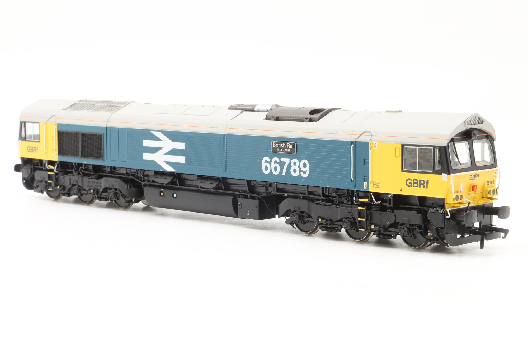 Hattons OO H4-66-031-S Class 66 '66789' BR Large Logo Blue GBRf 'British Rail 1948-1997' DCC Sound