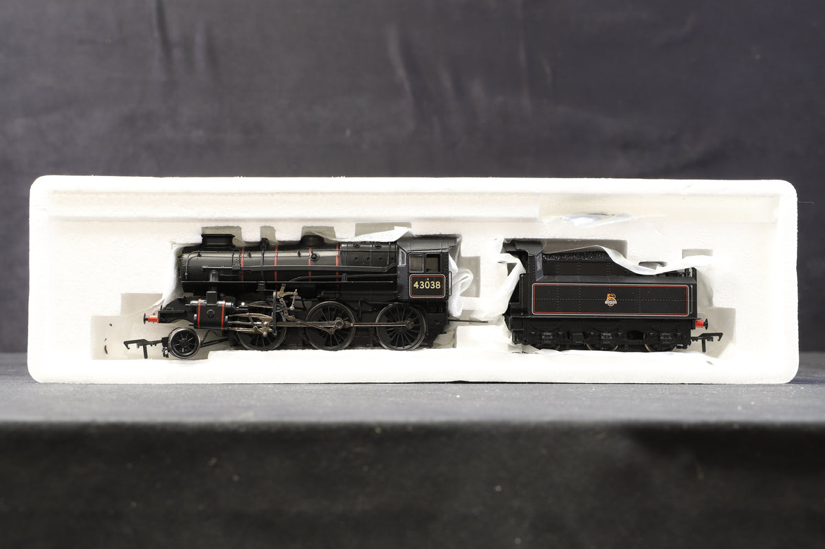 Bachmann OO 32-578 Ivatt Class 4 2-6-0 &#39;43038&#39; BR Lined Black D/Chimney E/C