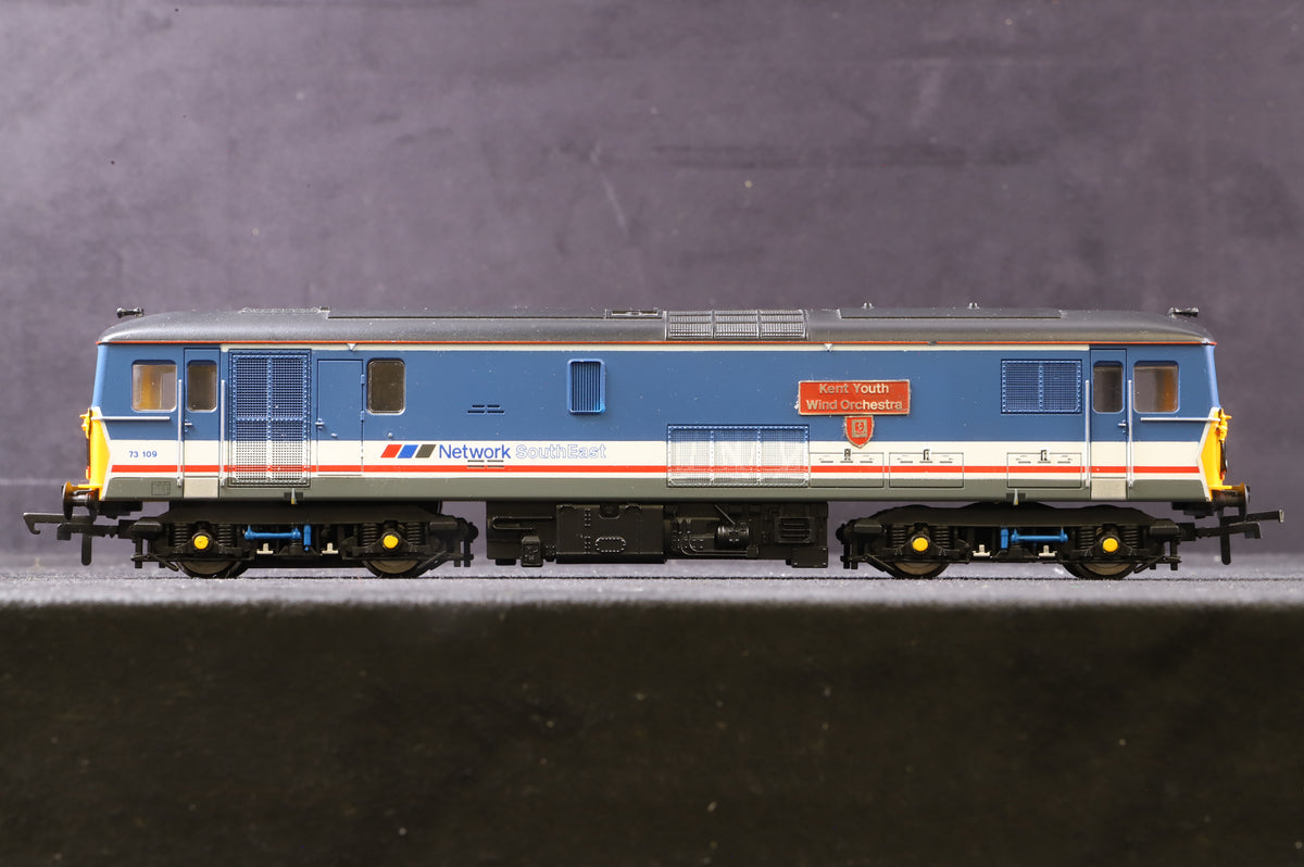 Hornby OO Class 73 &#39;Kent Youth Wind Orchestra&#39; &#39;73109&#39;, Network Southeast