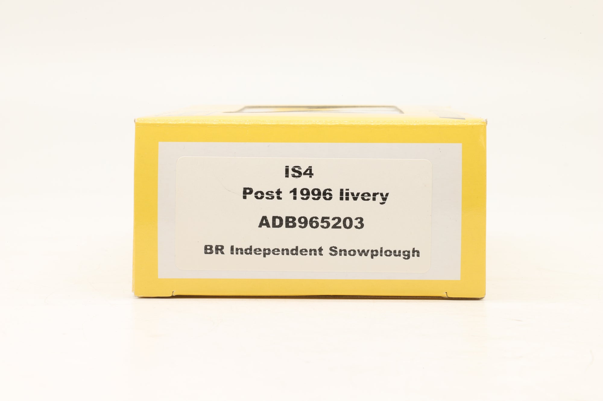 Flangeway OO IS4 BR Independent Snowplough ADB965203 in 1996- BR Black/Yellow