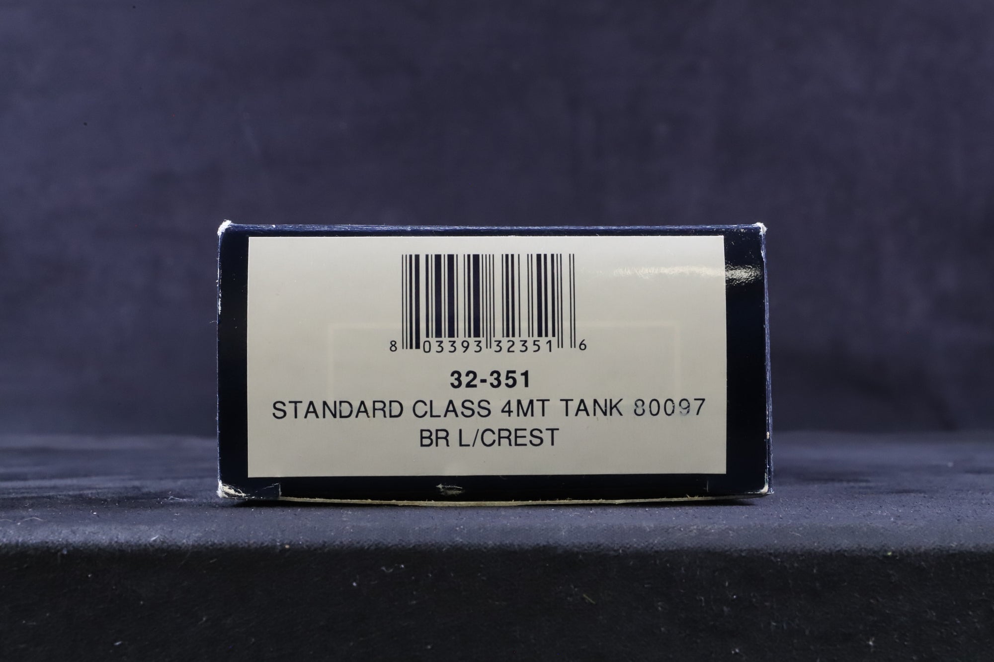 Bachmann OO 32-351 Standard Class 4MT Tank '80097'