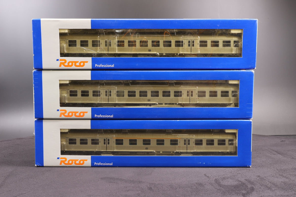 Roco HO Rake of 9 Regional Silverling Coaches, Inc. 6 x 45481 &amp; 3 x 45480