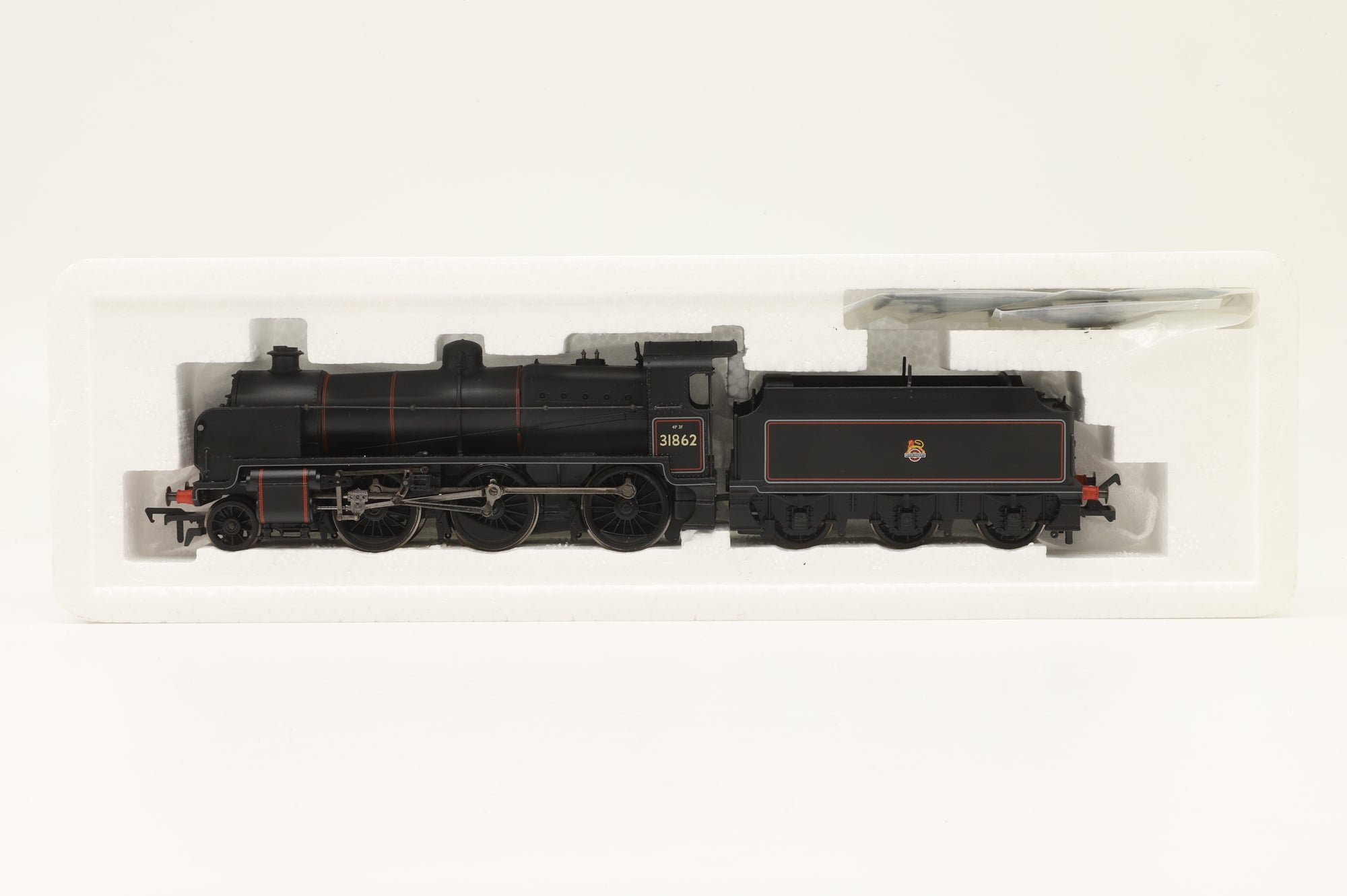 Bachmann OO 32-161 N Class '31862' BR Black E/Emblem Slope Sided Tender