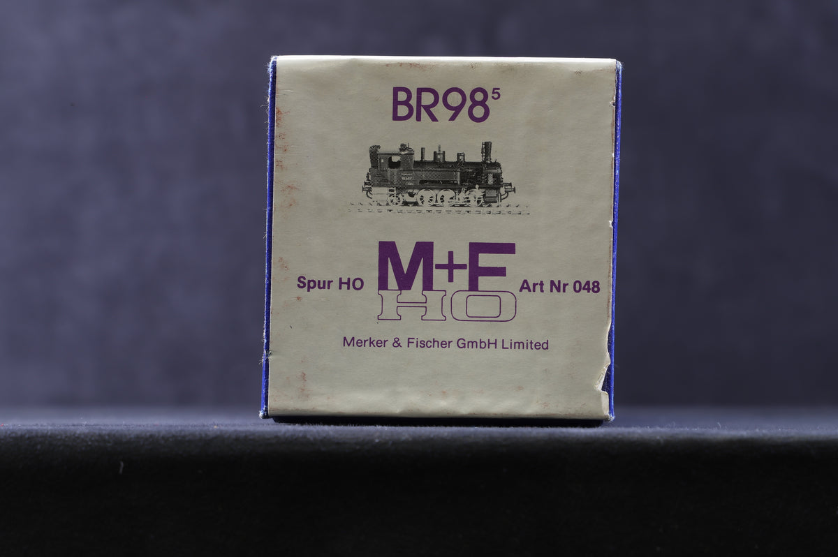 M&amp;F HO 048 BR98 0-6-2 Steam Locomotive Kit