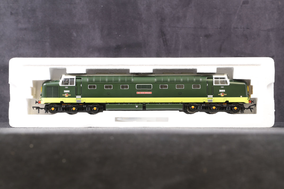 Bachmann OO 32-525Q Class 55 &#39;55008&#39; &#39;The Green Howards&#39; BR Two Tone Green Excl. The Deltic Preservation Society Ltd Ed 68/ 500