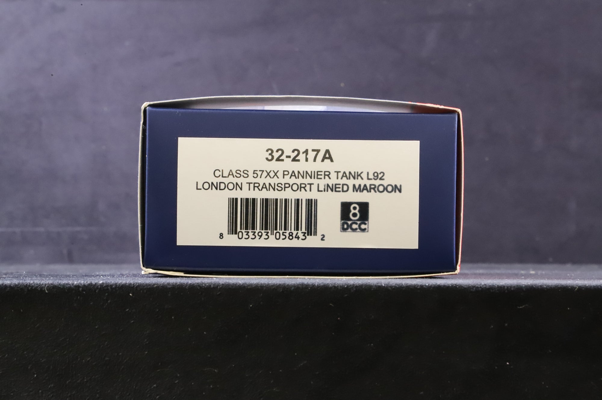 Bachmann OO 32-217A Class 57xx Pannier Tank 'L92' London Transport Lined Maroon DCC Sound