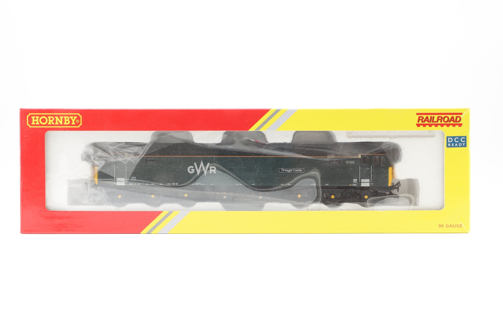 Hornby OO R30181 GWR Class 57 'Tintagel Castle' '57603', Railroad Plus - Enhanced Livery