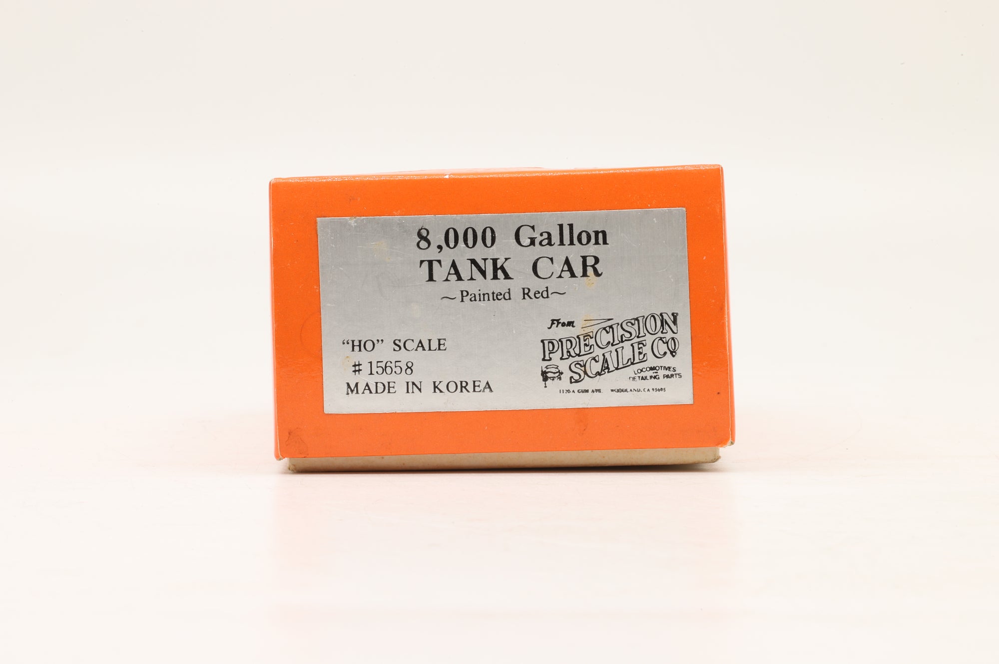 Iron Horse HO Brass 15658 8,000 Gallon Tank Car in Plain Red