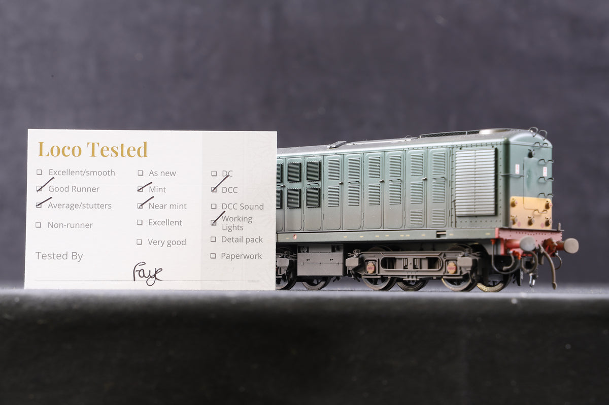 Heljan OO 16051 Class 16 &#39;D8405&#39; BR Green w/syp Weathered, DCC Fitted