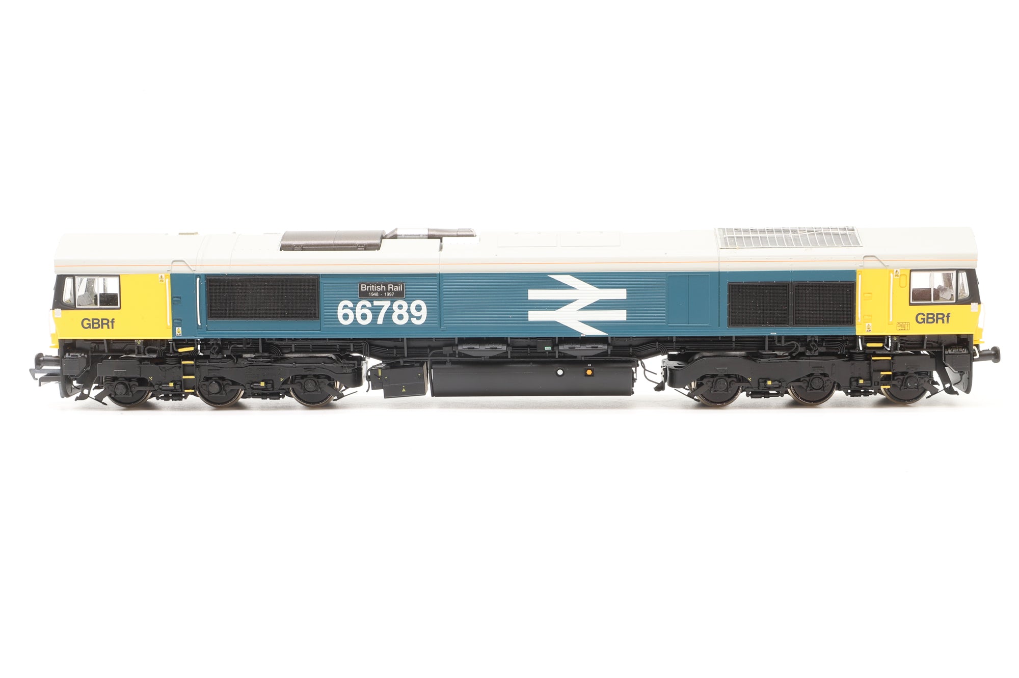 Hattons OO H4-66-031-S Class 66 '66789' BR Large Logo Blue GBRf 'British Rail 1948-1997' DCC Sound