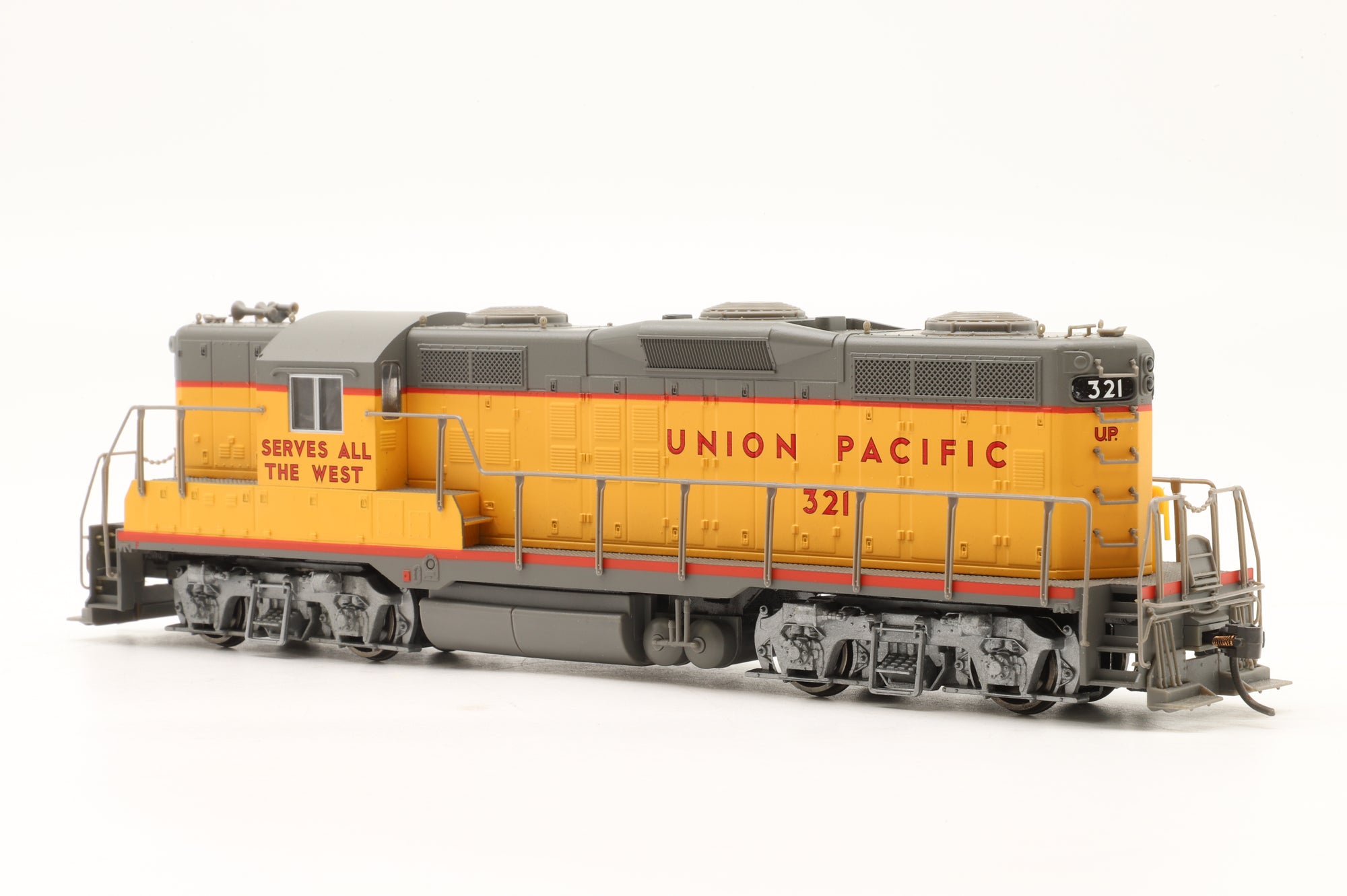 Proto 2000 Series HO 21600 #321 w/ Dynamic brakes in UP Livery