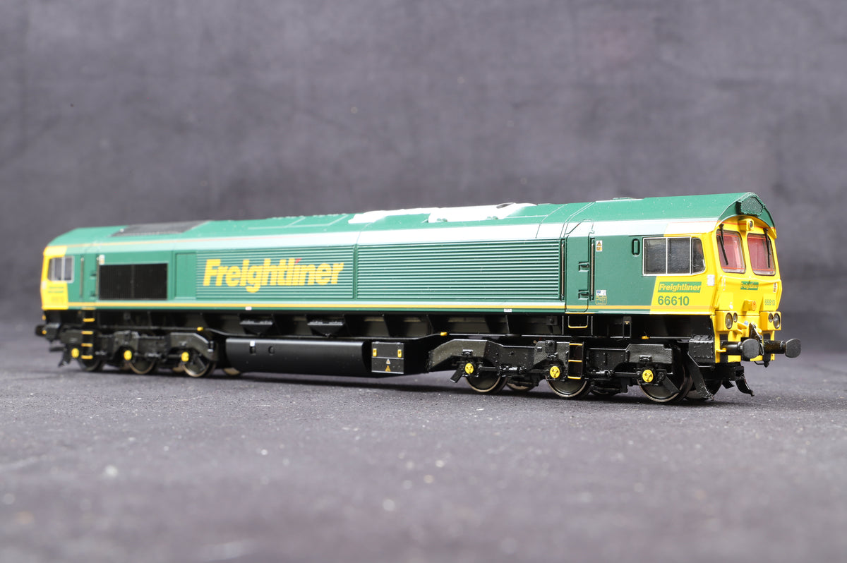 Bachmann OO 32-726 Class 66 Diesel &#39;66610&#39; Freightliner, DCC Fitted