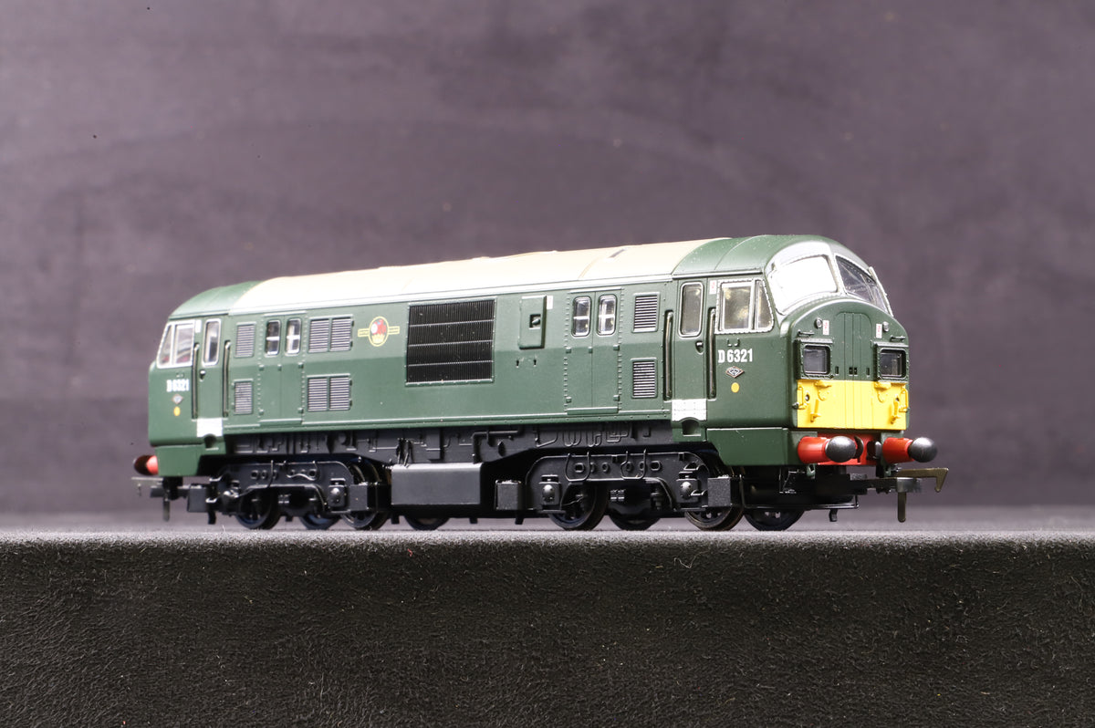 Dapol OO 4D-012-007 Class 22 &#39;D6321&#39; BR Green SYP Font A H/Code