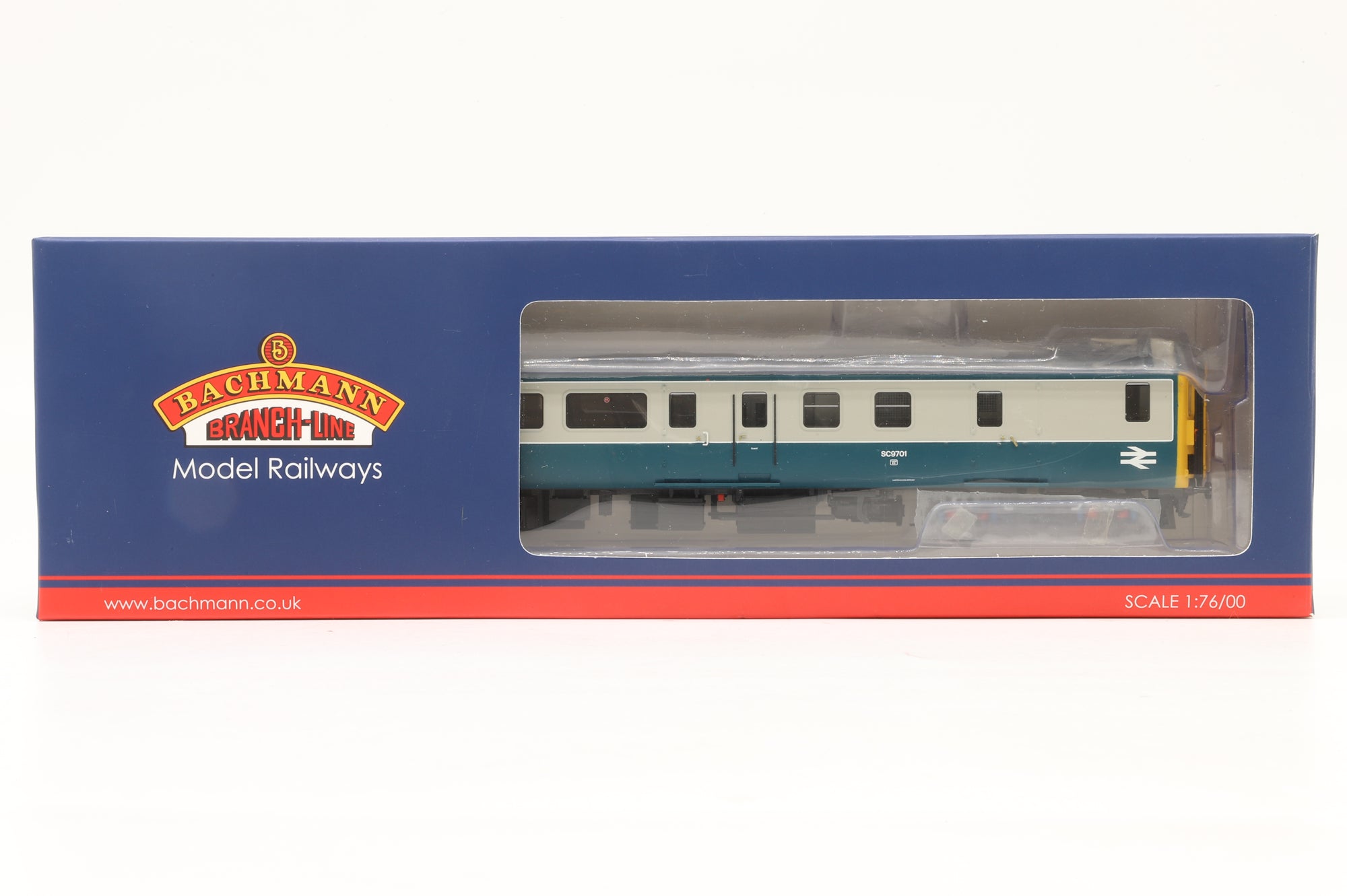 Bachmann OO 39-725DC BR Mk2F DBSO Intercity Blue & Grey DCC Fitted