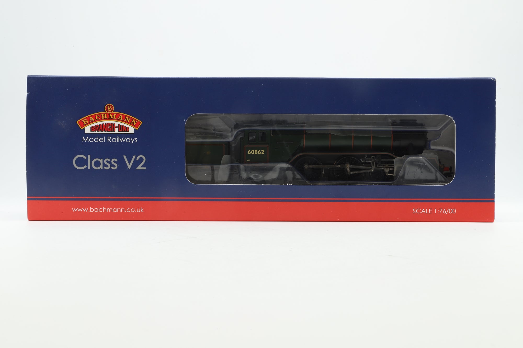 Bachmann OO 31-565 Class V2 '60862' BR Green L/Crest, DCC Sound