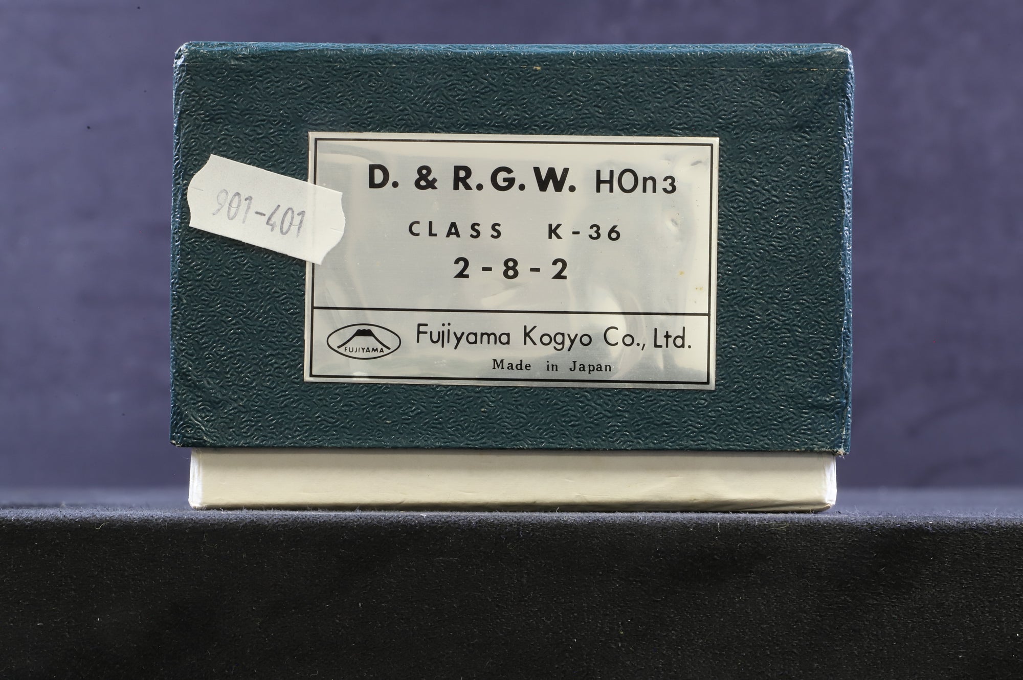 Fujiyama Kogyo Co. HOn3 D&RGW Class K-36 2-8-2, Unpainted Brass