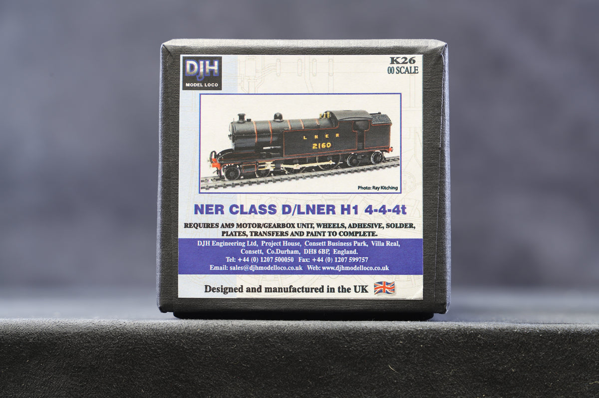 DJH OO K26 NER Class D/LNER H1 4-4-4T Kit