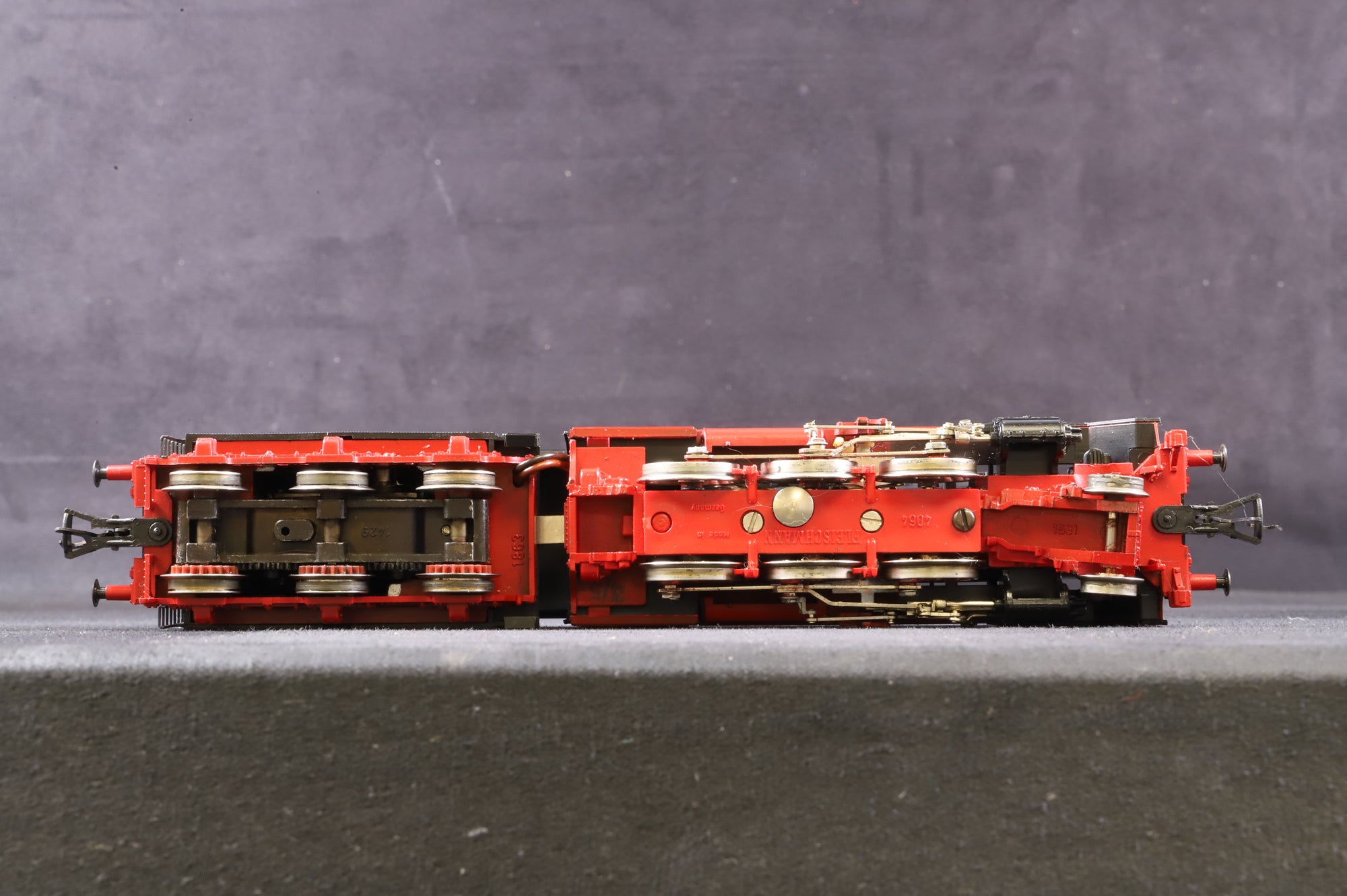 Fleischmann HO 4140 BR Class 24 '24 074' 2-6-0 Steam Locomotive DB 2 & 3 Rail