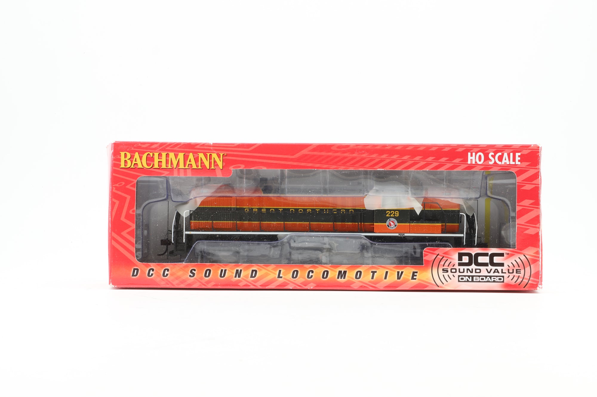 Bachmann HO 63906 Alco RS-3 Diesel Locomotive Great Northern '229' DCC Sound