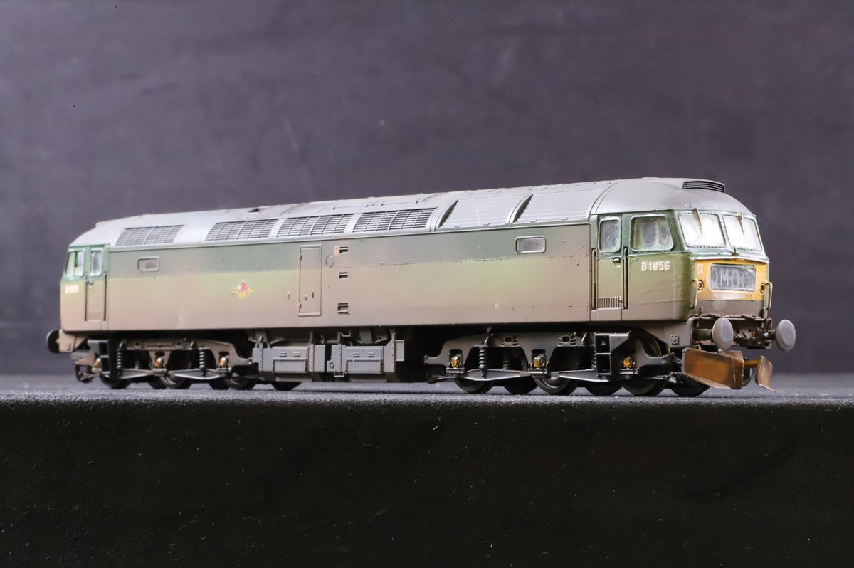 WORKSHOP Bachmann OO 31-656 Class 47 &#39;D1856&#39; BR Green FYE Renumbered &amp; Weathered