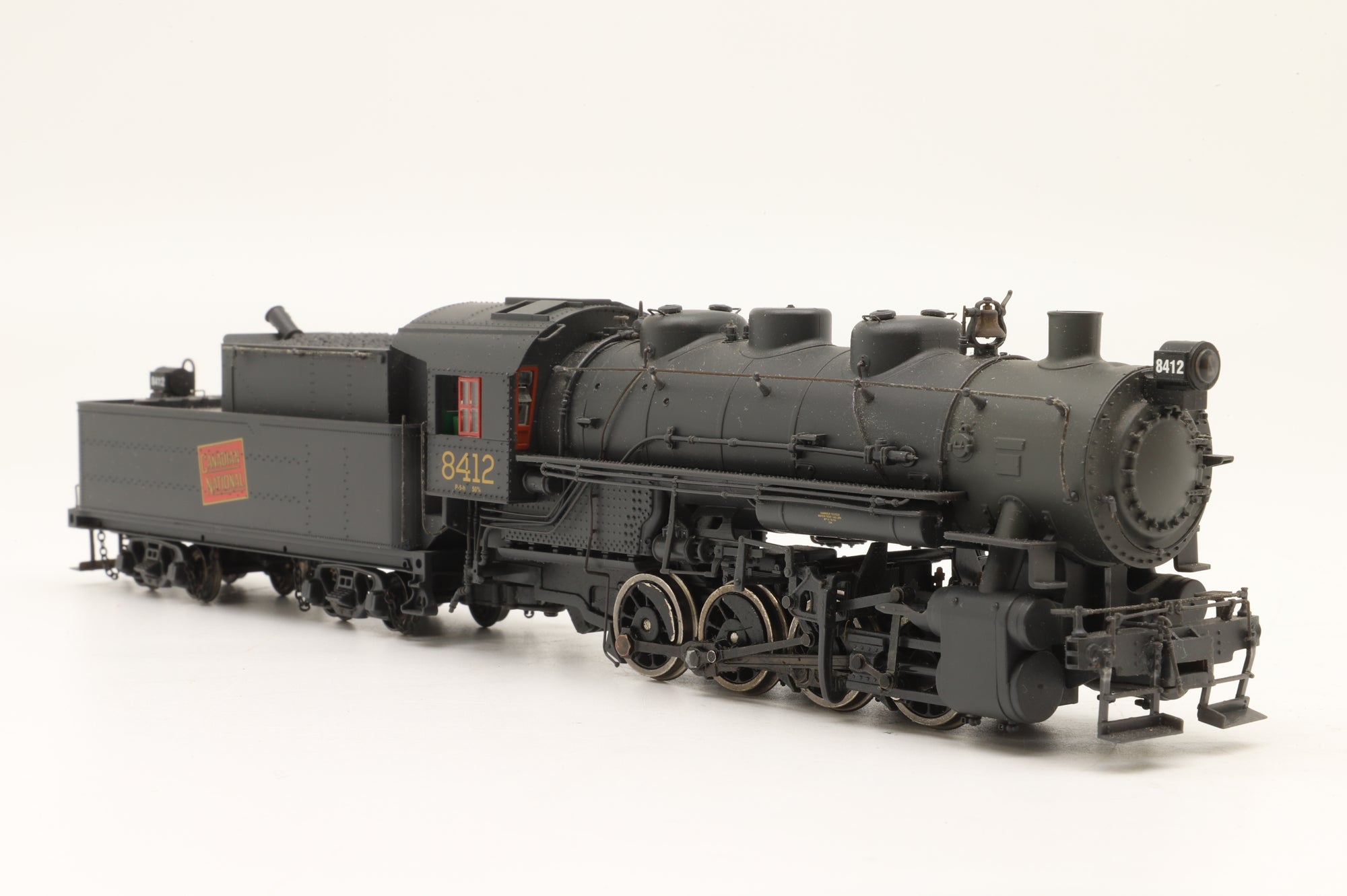 Proto 2000 HO 0-8-0 Steam Loco #8412 in Canadian National Black