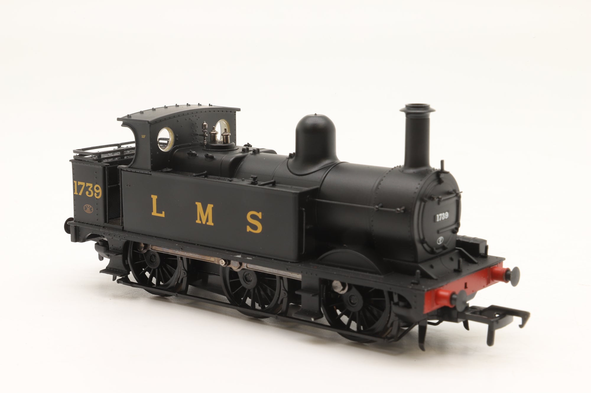 Bachmann OO 31-433 Midland Class 1F 1739 LMS Black, DCC Fitted