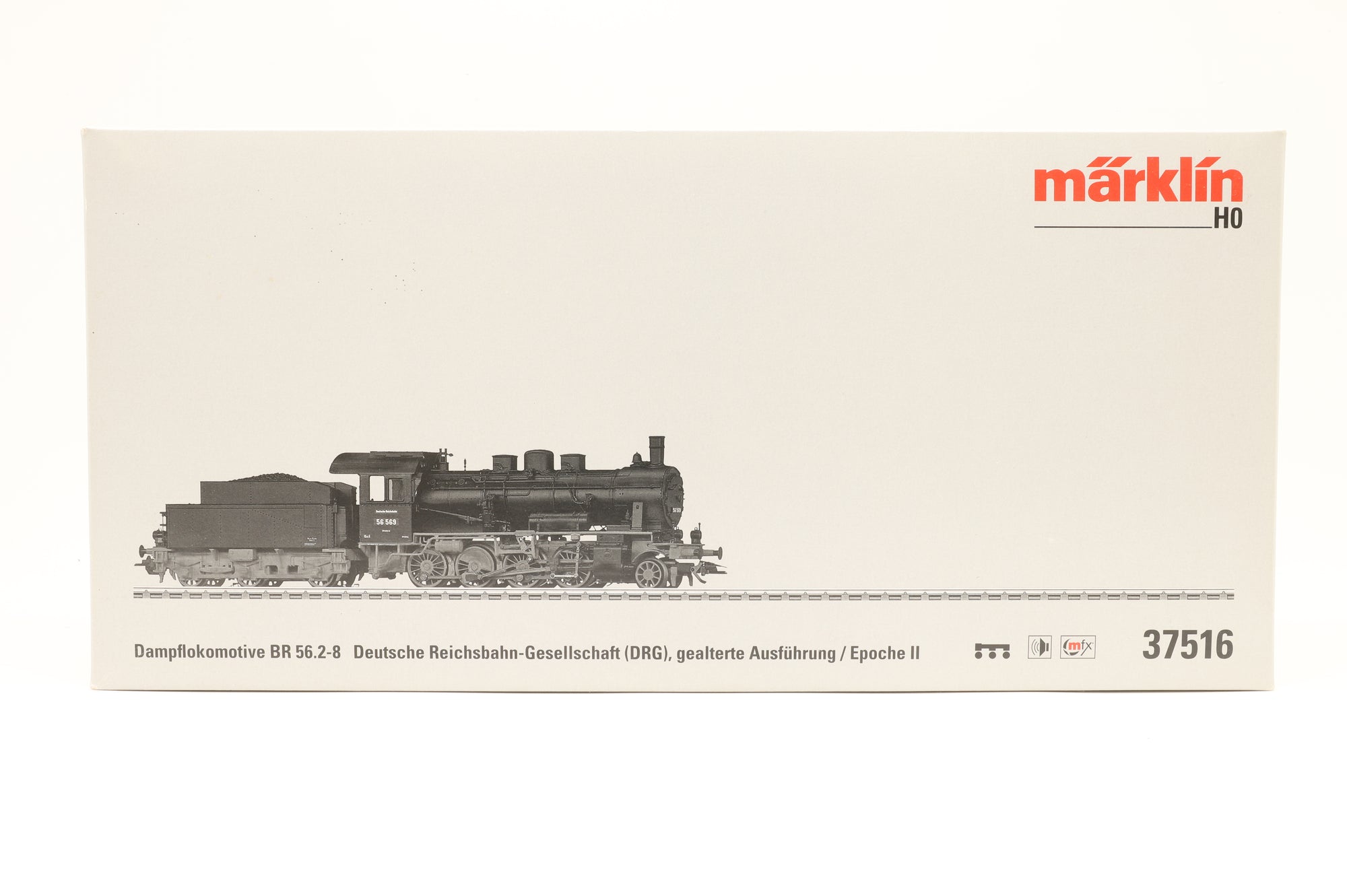 Marklin HO 37516 DRG Class 25.2-8, Weathered, 3-Rail, MFX Sound