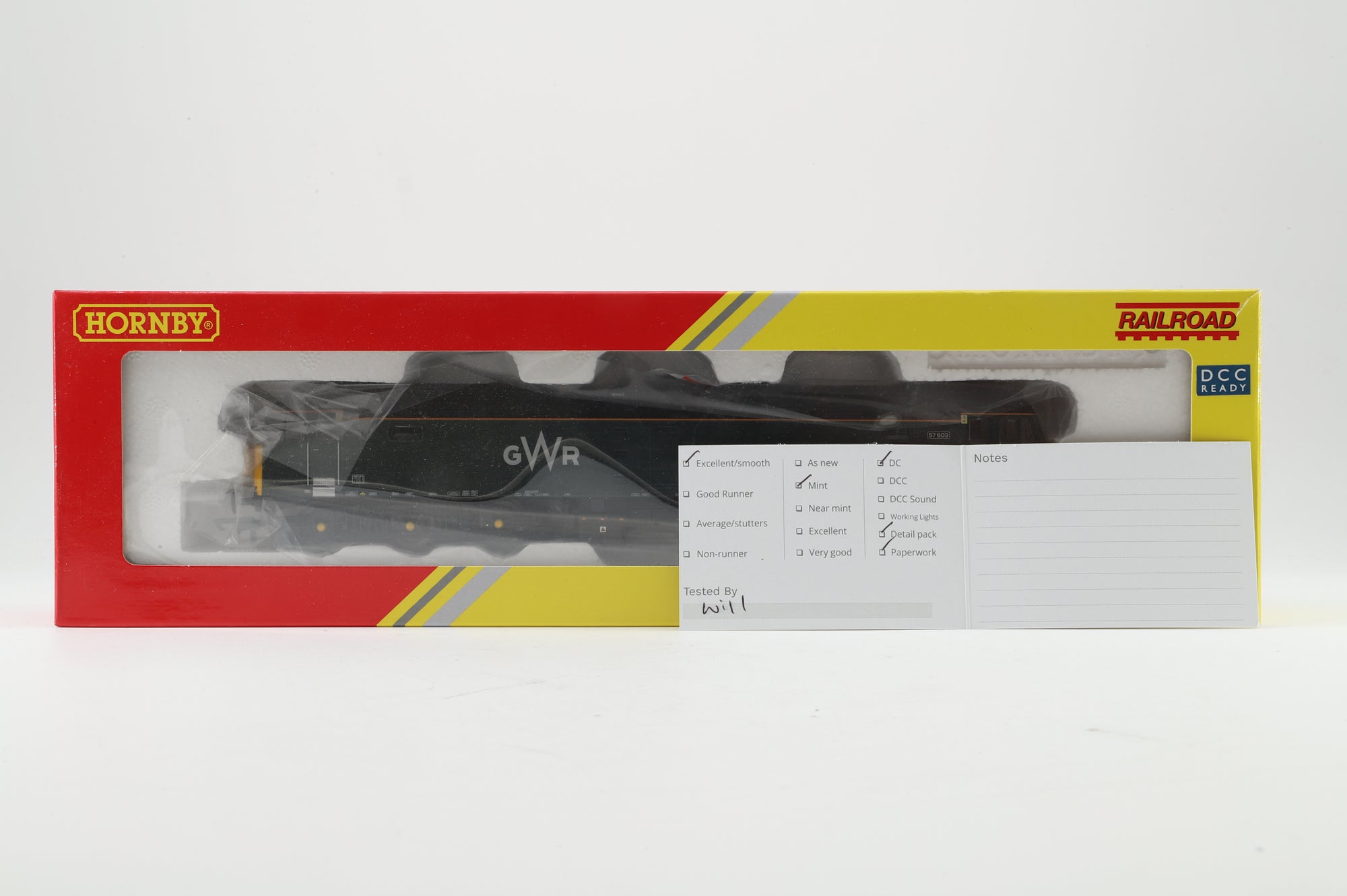Hornby OO R30181 GWR Class 57 'Tintagel Castle' '57603', Railroad Plus - Enhanced Livery