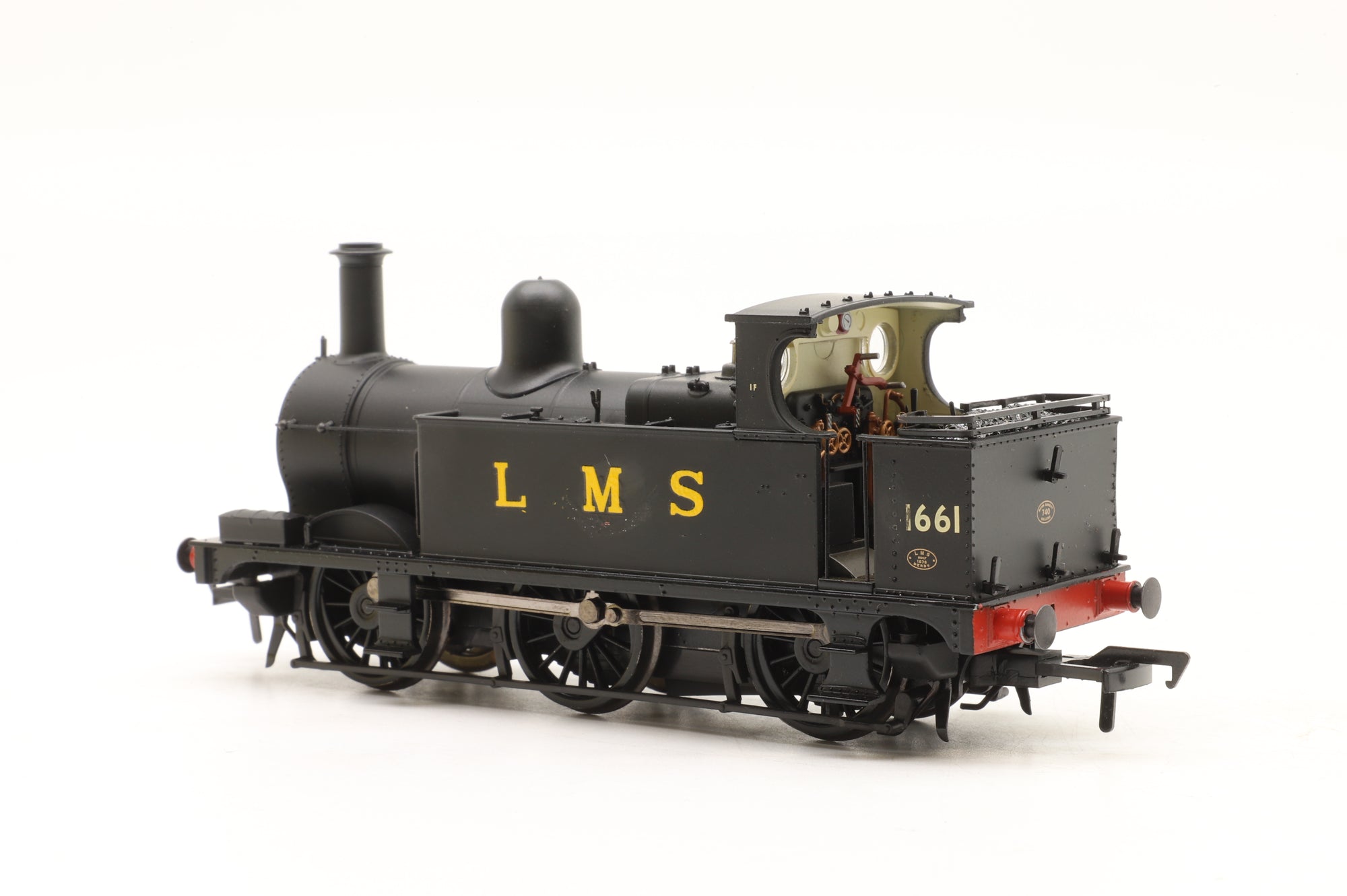 Bachmann OO Midland 1F No. 1661 in LMS Black