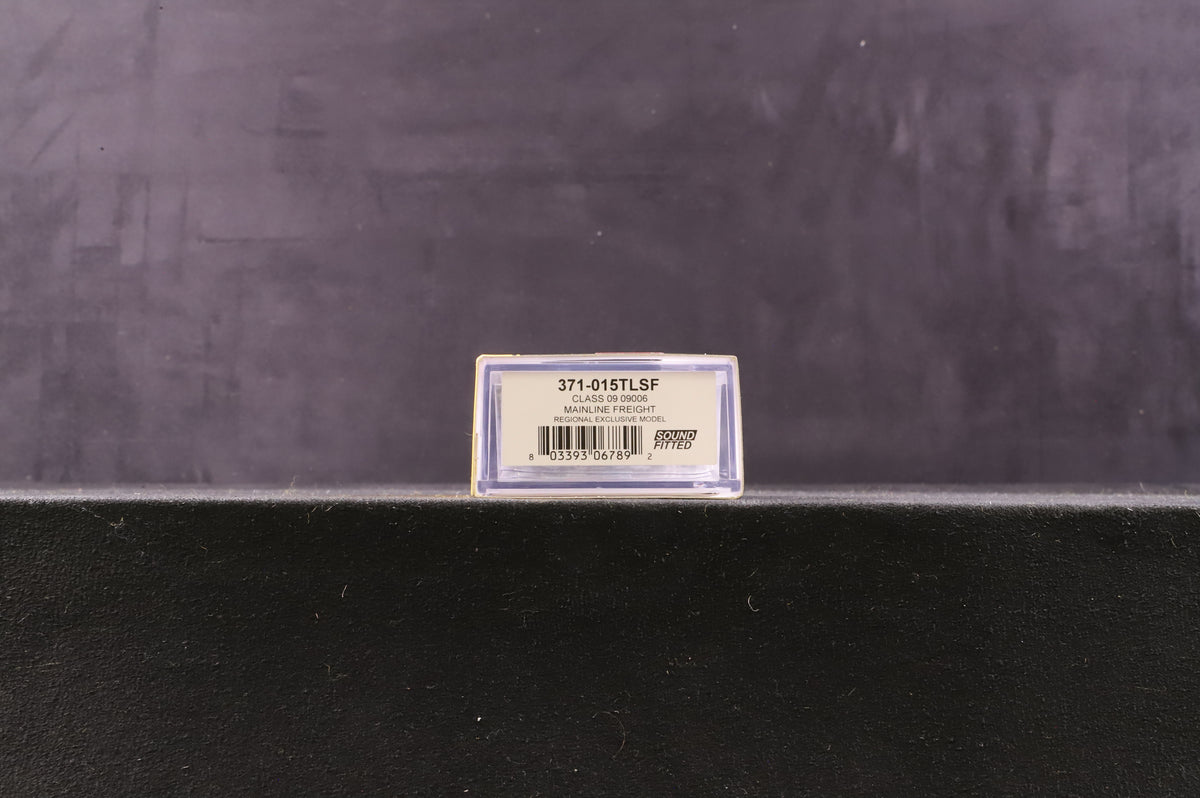 Graham Farish N 371-015TLSF Class 09 &#39;09006&#39; Mainline Freight, Regional Excl Model, DCC Sound