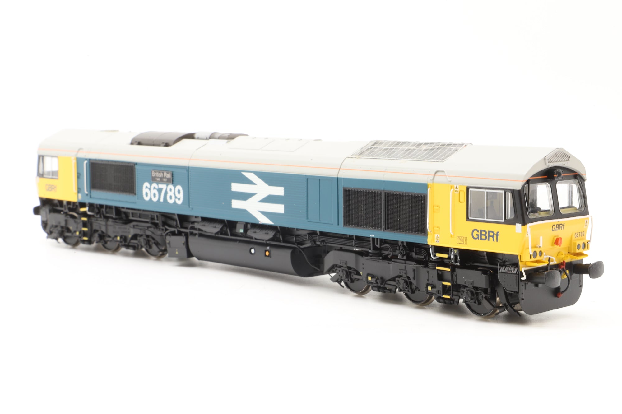 Hattons OO H4-66-031-S Class 66 '66789' BR Large Logo Blue GBRf 'British Rail 1948-1997' DCC Sound
