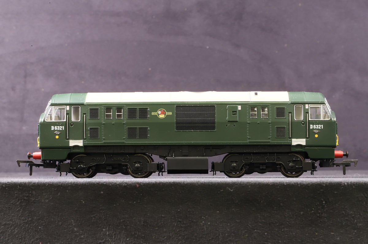 Dapol OO 4D-012-007 Class 22 &#39;D6321&#39; BR Green SYP Font A H/Code