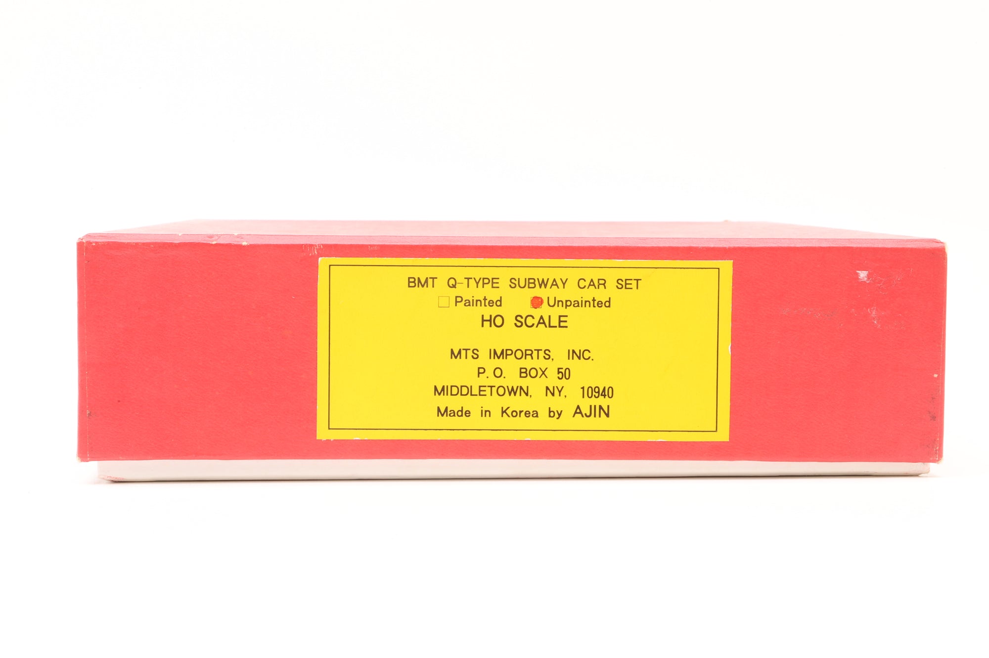 MTS Imports HO Brass BMT Q-Type Subway Car Set Unpainted