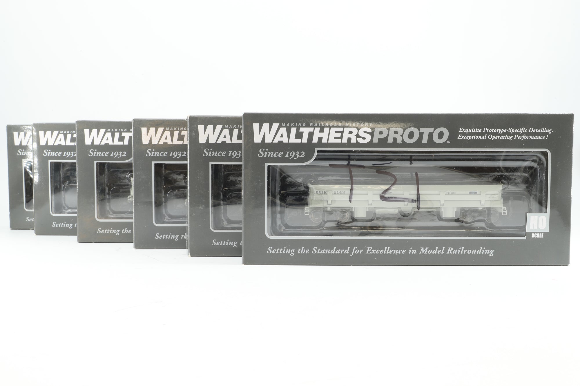 Walthers HO 6 x 920-110054 45' DIFCO Dump Car Duluth, Missabe & Iron Range '2143'